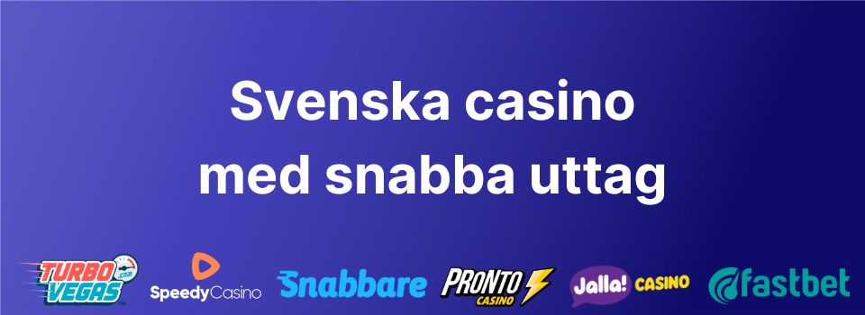 casino med svensk licens med snabba uttag
