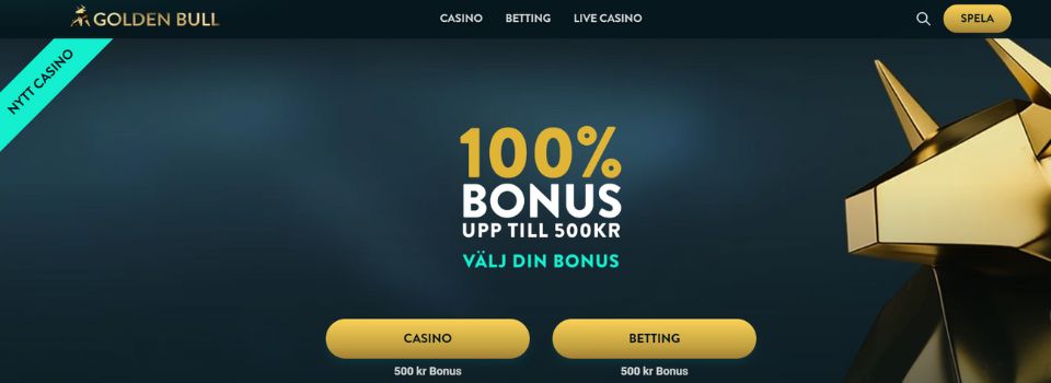 golden bull casino bonus hemsida