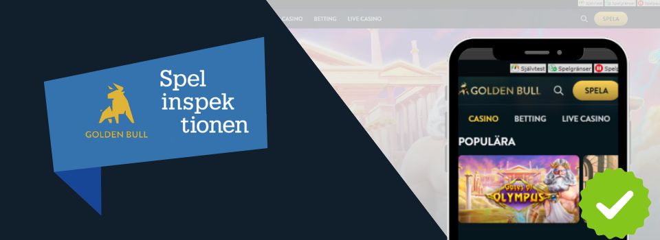 Golden Bull casino har svensk spellicens