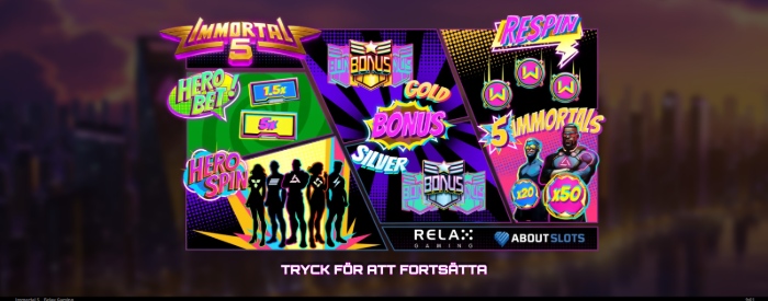 Funktioner i Immortal 5.