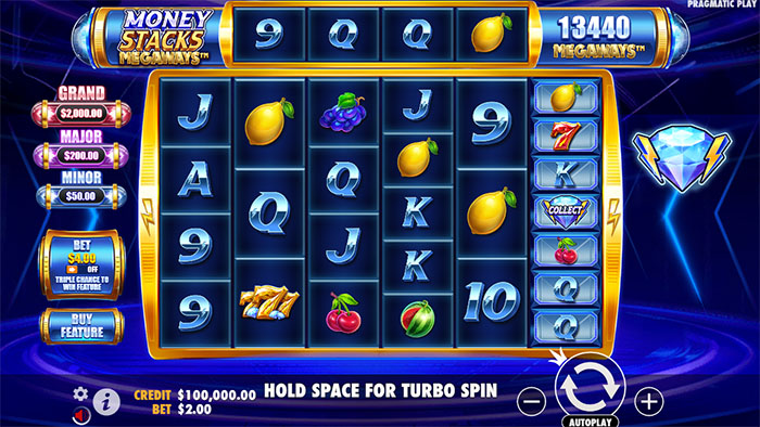 Spelautomaten Money Stacks Megaways.