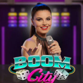 Boom City logotyp.