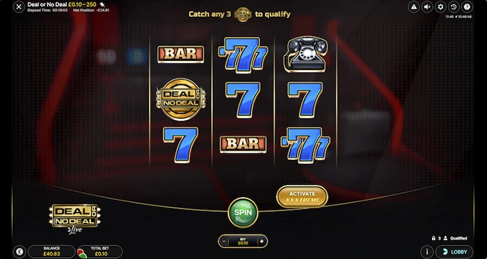 Deal or no Deal Live från Evolution.