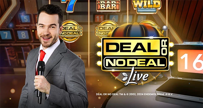 Deal or No Deal Live Gameshow på casino.