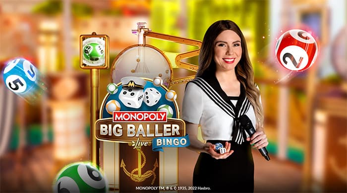 Live casino-spelet Monopoly Big Baller.