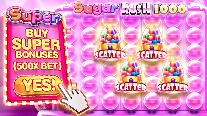 Bonus i Sugar Rush 1000.