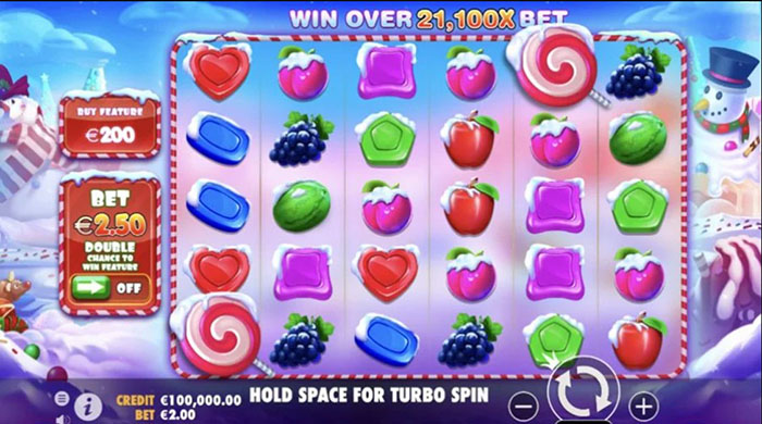 Casinospelet Sweet Bonanza.