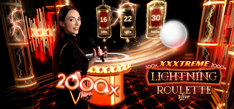 xxxtreme lightning roulette live studio