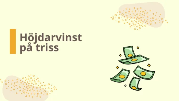 Årets högvinst på Triss för Emelie från Svanesund