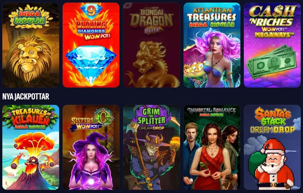 Swiper Casino jackpot spel