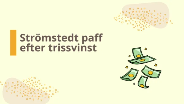 Jenny Strömstedt blev paff efter hög trissvinst i nyhetsmorgon Jenny Strömstedt blev paff efter hög trissvinst i TV4