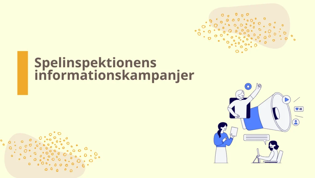 Kampanjfilmer från Spelinspektionen om speltillstånd