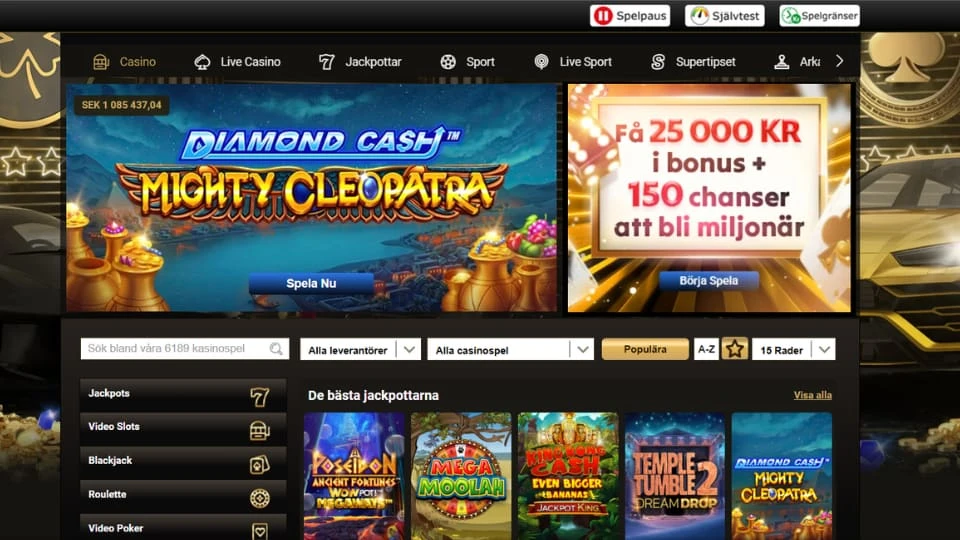 Mega riches casino bonus