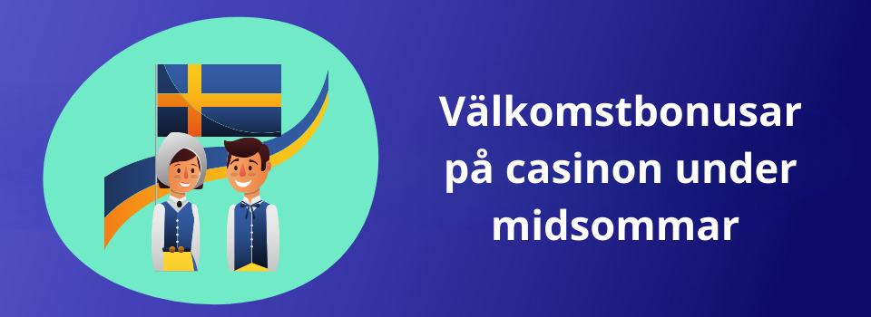Midsommar bonusar på casinon i Sverige 2025