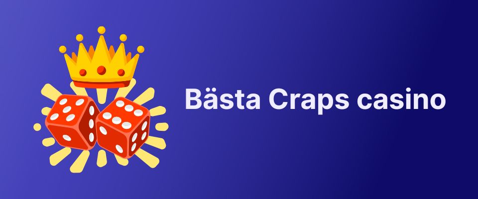 Bästa craps casino
