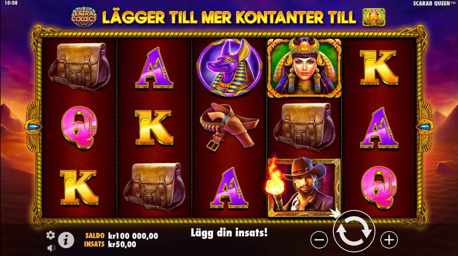 John Hunter and the Tomb of the Scarab Queen spelplan