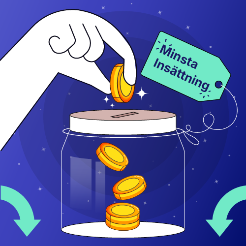 casino med minsta insättning