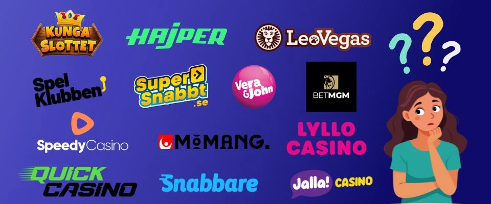 person som undrar vilka casinon hör ihop