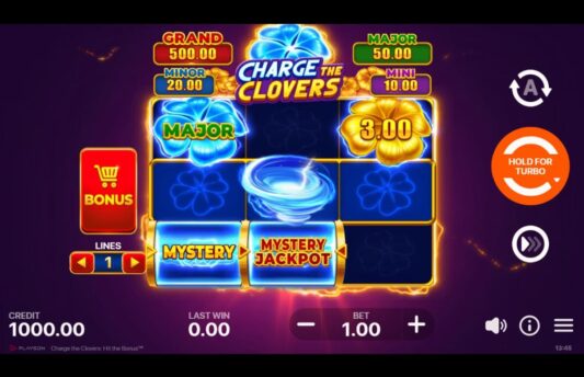Charge the Clovers: Hit the Bonus bonusrunda