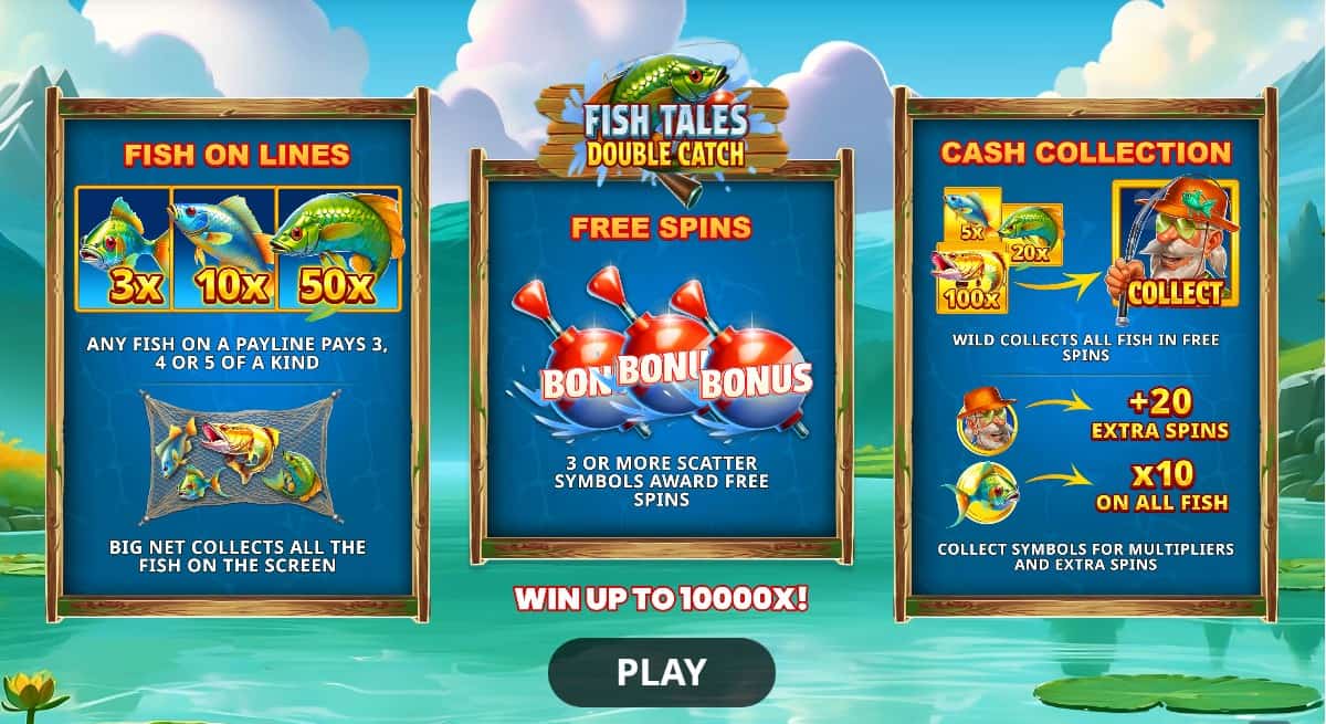 Fish tales double catch booming games