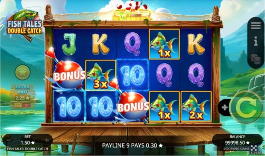 Fish tales double catch bonuschans
