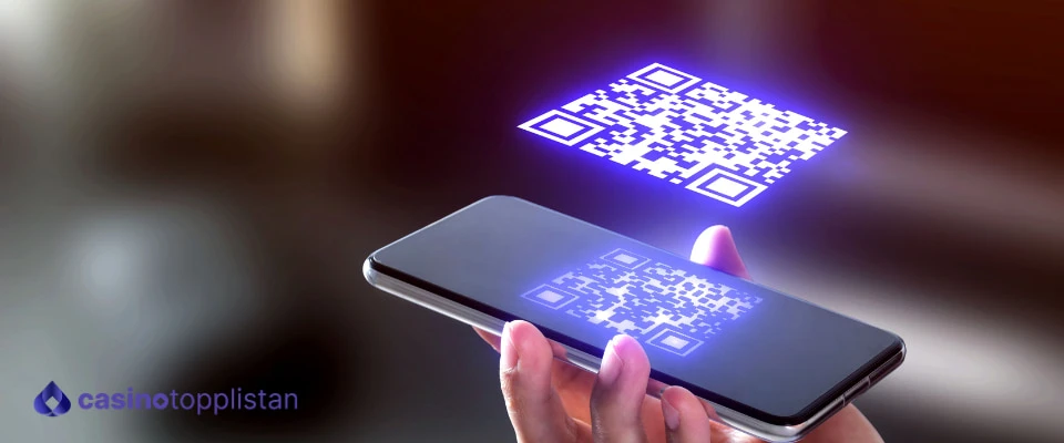 Betalningar med QR kod på casino online