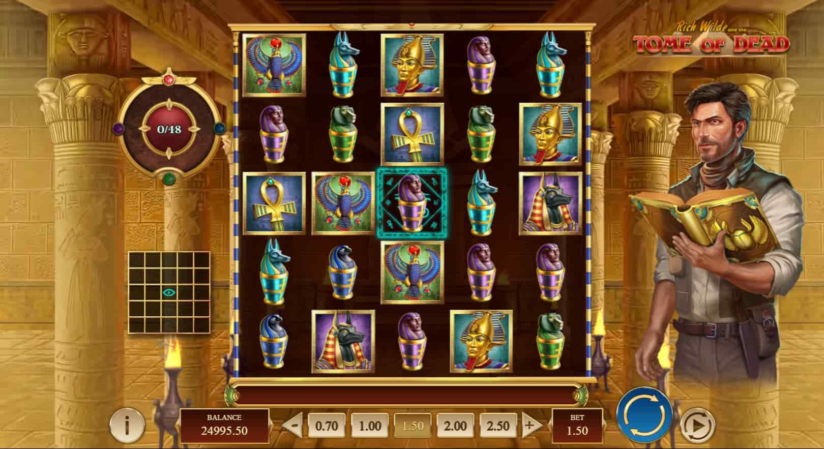 Rich Wilde and the Tome of Dead demo spelplan