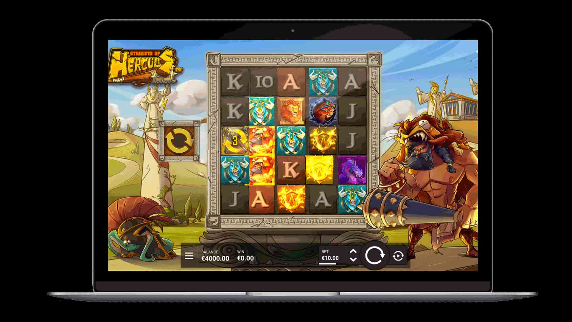 Strenght of Hercules slot spelplan