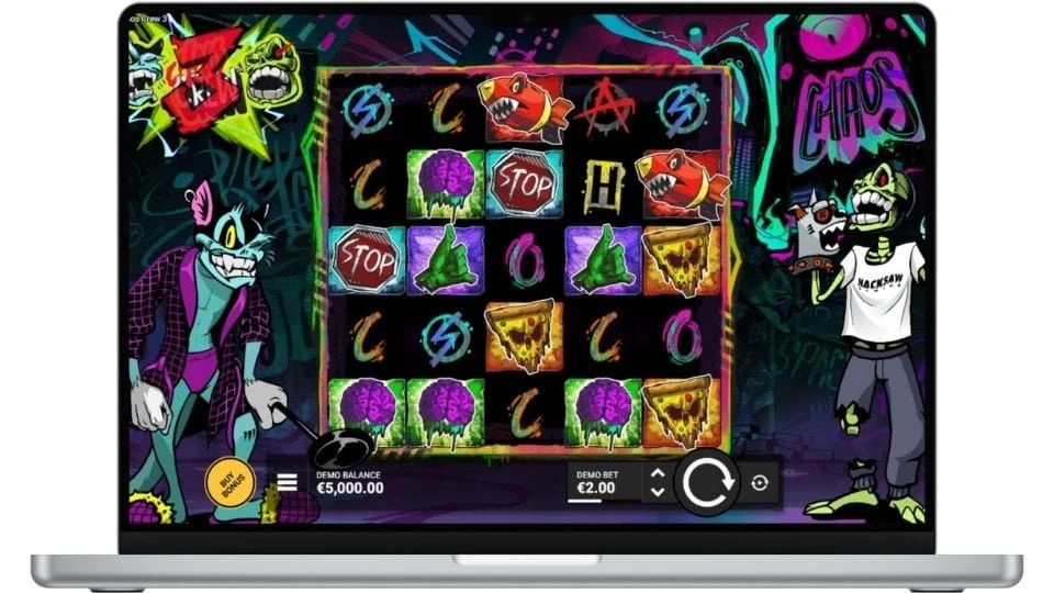 Chaos Crew 3 demo spelplan dator