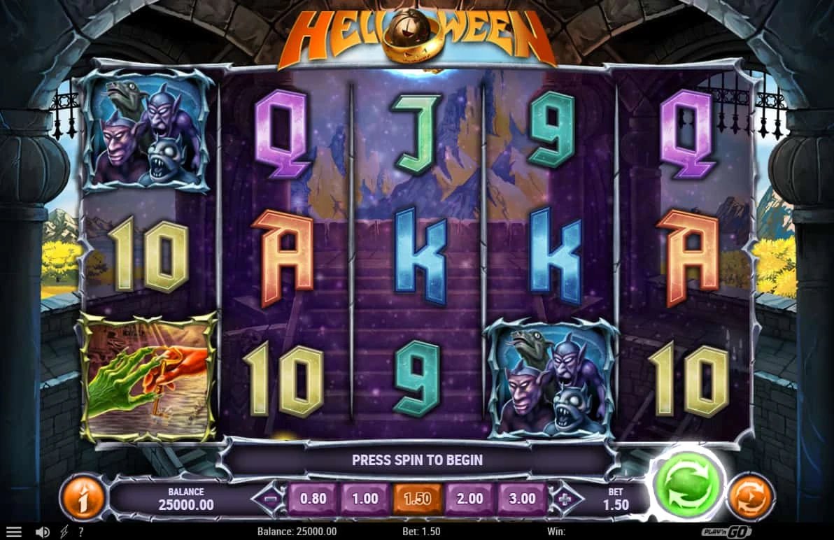 Helloween slot demo spelplan