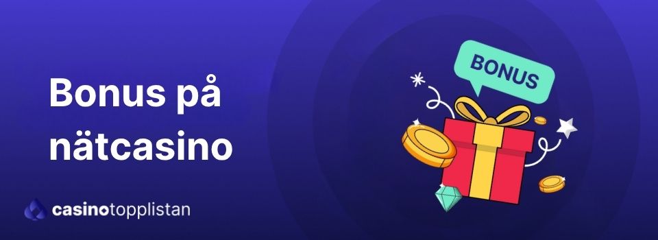Nätcasino bonuspaket med pengar och free spins