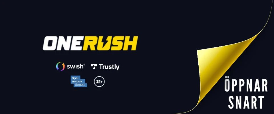 Onerush casino lansering