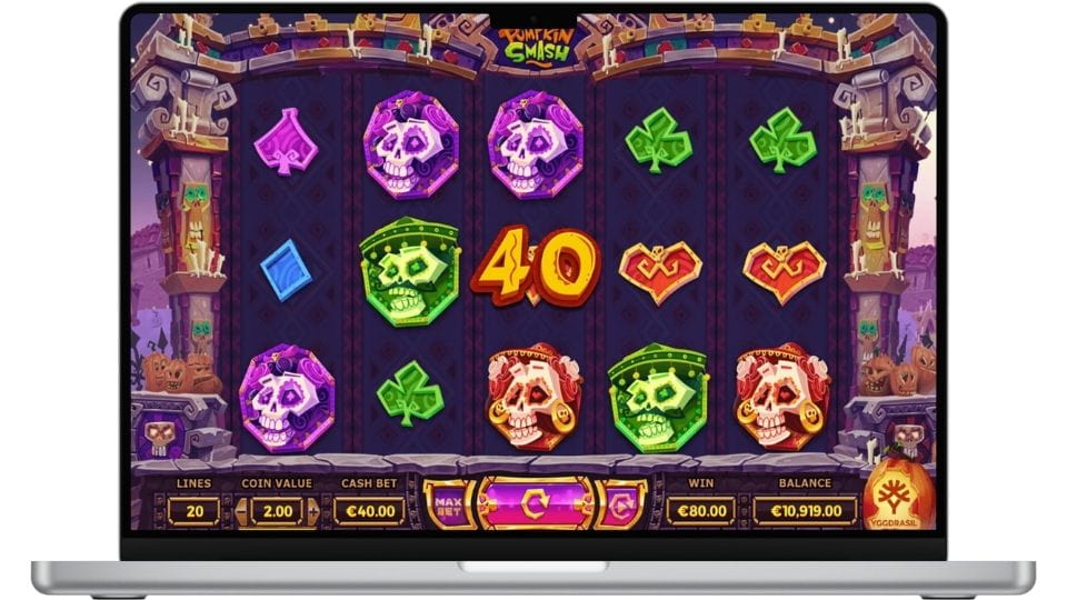 Pumpkin smash slot spelplan online