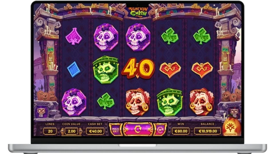 Pumpkin smash slot spelplan online