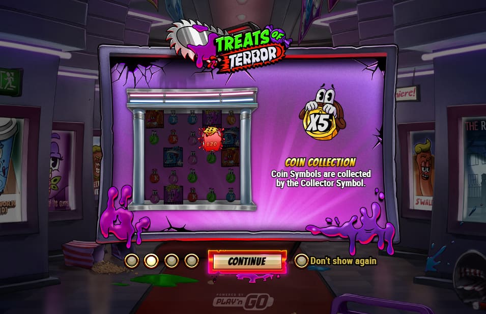 Treats of terror slot mulitplikator-symbol