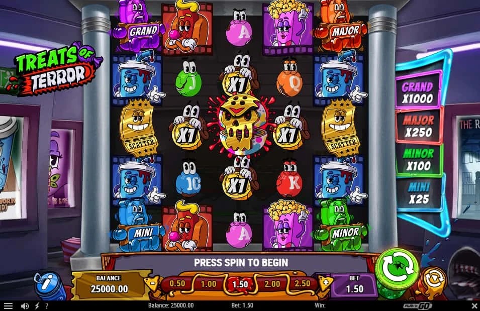 treats of terror slot