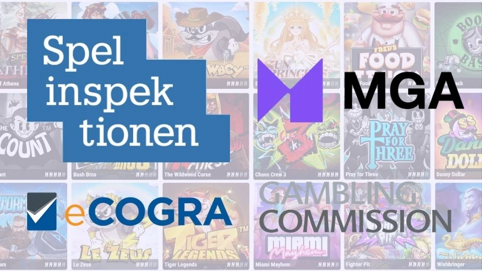 Spela tryggt med Hacksaw Gaming: Licens från Spelinspektionen, MGR och RNG-tester