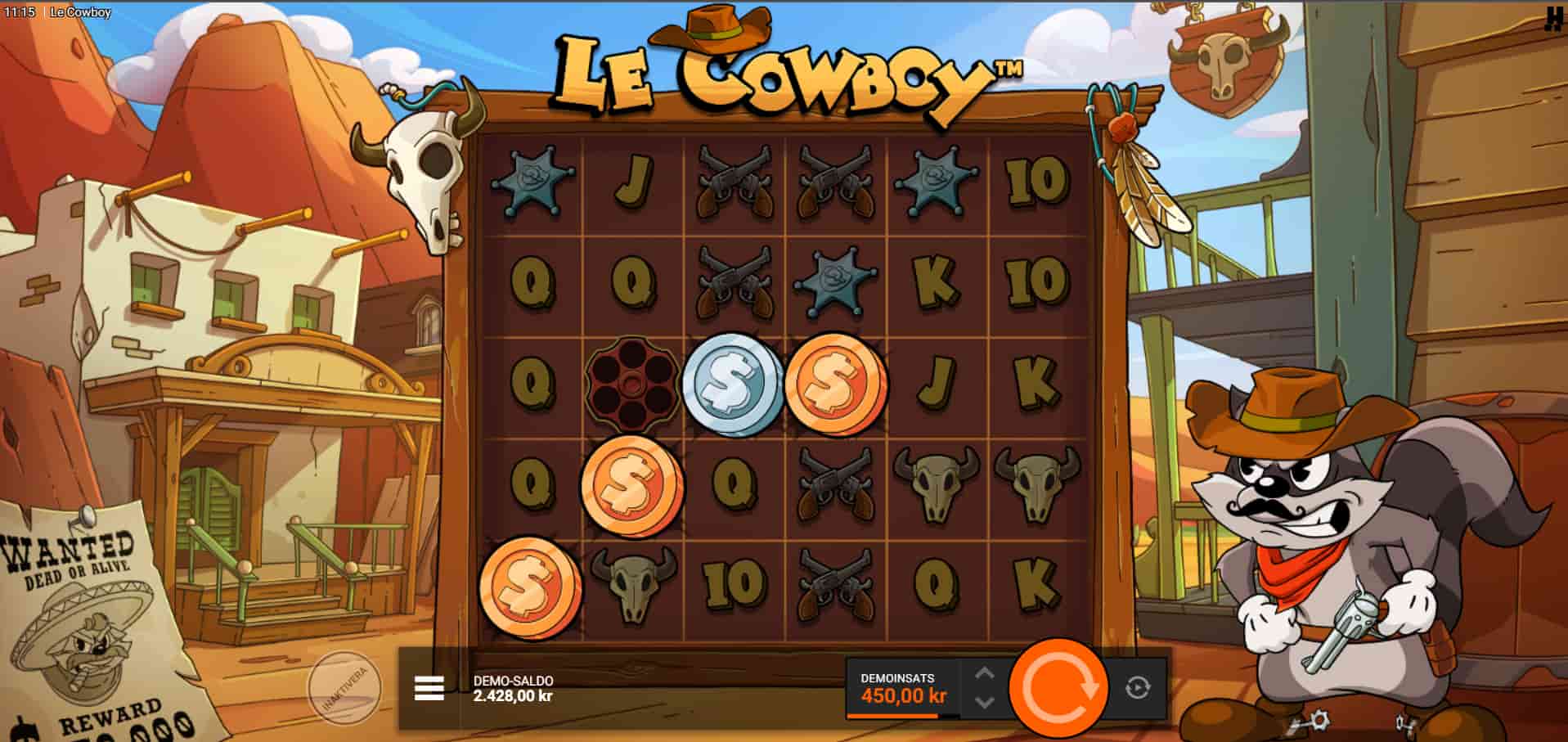 Le Cowboy revolver reveal vinst