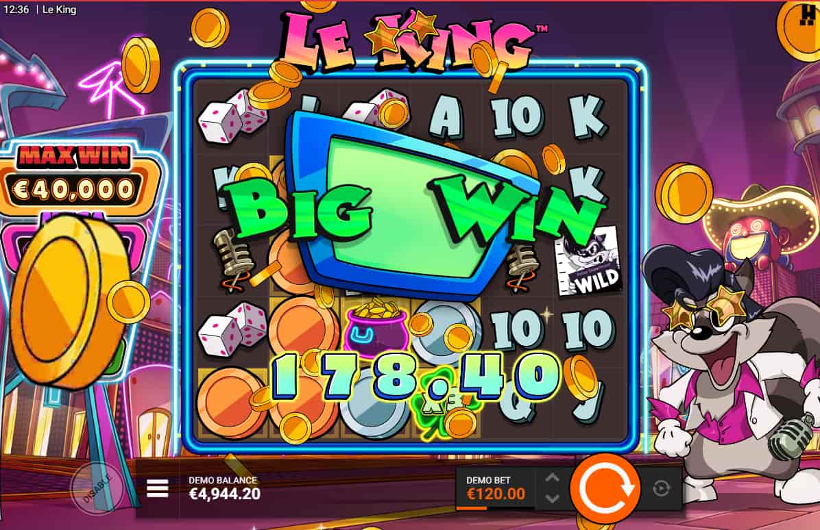 Le King big win