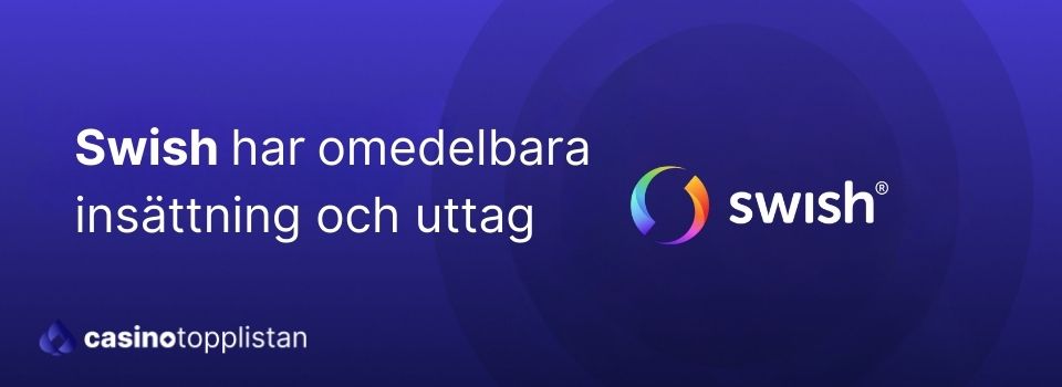 casinobetalningar med Swish