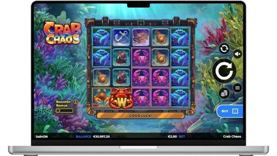 Crab Chaos demo spel dator