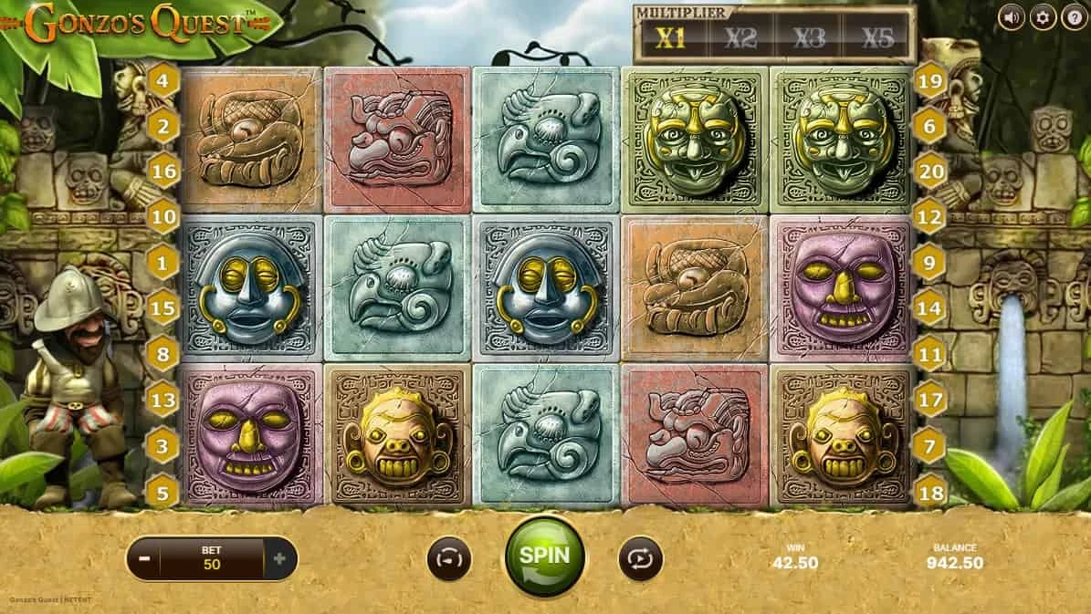 Gonzo's Quest slot avlanchespel