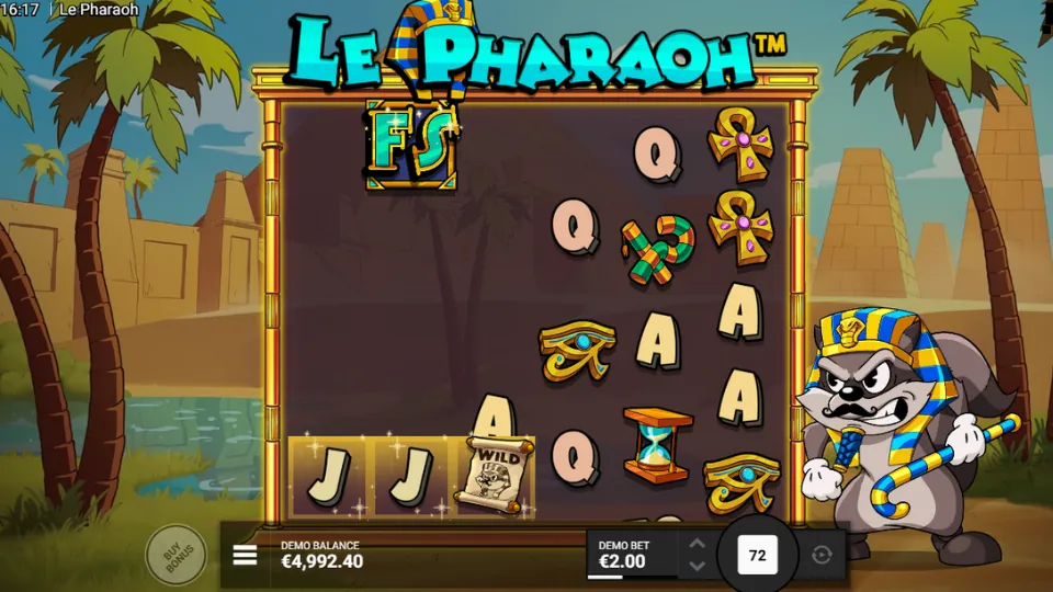 Le Pharaoh wildsymbol