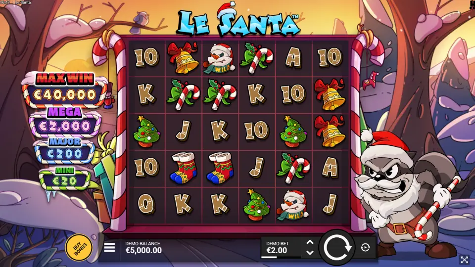 Le Santa spelplan
