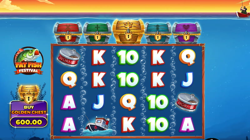Fatter fish festival spelautomat
