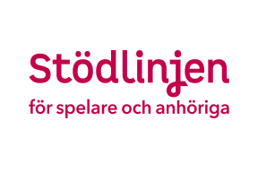 Stödlinjen logotyp - hjälplinje mot spelmissbruk för spelare och anhöriga