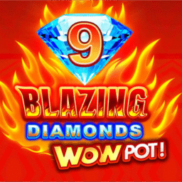 9 Blazing Diamonds WOWPOT! spelautomat