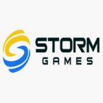 logga för Storm games logo
